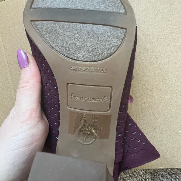 Francesca’s open toe Booties - Picture 4 of 6